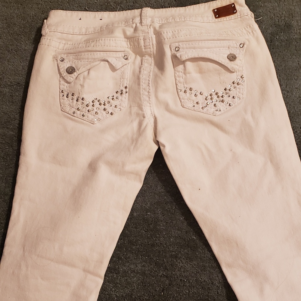 White jeans